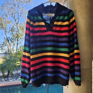 Vintage Pride Colors Sweater